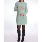 Robe pull de grossesse et d'allaitement honey sauge