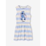 Robe ray�e disney stitch bleu ciel