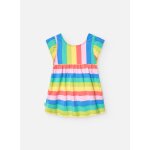 Robe  rayures multicolores multicolore