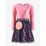 Robe avec sac donut fille happy girls rose bonbon