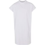 Robe t - shirt en coton peigné de qualité supérieure blanc Robe t - shirt en coton peigné de qualité supérieure blanc