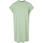 Robe t - shirt en coton peigné de qualité supérieure vert Robe t - shirt en coton peigné de qualité supérieure vert