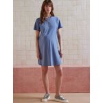 Robe t - shirt grossesse et allaitement en coton bio * bleu ardoise