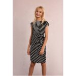 Robe t - shirt ray�e black / white