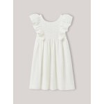 Robe simone - cortège plume ecru Robe simone - cortège plume ecru