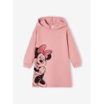 Robe sweat � capuche disney minnie fille mauve