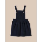 Robe - tablier bb en velours marine