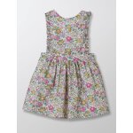 Robe - tablier en tissu liberty liberty clare rich ecru Robe - tablier en tissu liberty liberty clare rich ecru