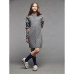 Robe en tricot anthracite