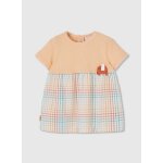 Robe en tricot combin�e orange