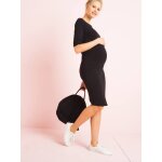 Robe tube de grossesse noir