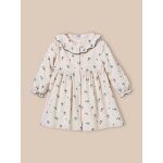 Robe en velours bb imprim margotine