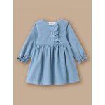 Robe velours et broderie b�b� orage