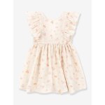 Robe � volants elin beige