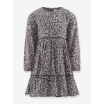 Robe � volants �tag�s avec imprim� l�opard fille happy girls gris