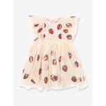 Robe � volants et sequins yvonne rose