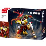 Robot pr mecha cyber goku rouge
