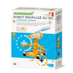 Robot propulsé au sel À construire jaune Robot propulsé au sel À construire jaune
