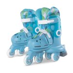Rollers d'apprentissage evolutifs twista skates bleu
