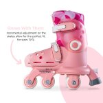Rollers d'apprentissage twista rose