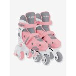 Rollers evolutif learning 2 en 1 - rose