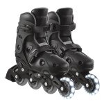 Rollers go skates taille m - l du 34 au 37 noir - gris