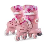 Rollers rose d'apprentissage - twista skates (24 - 28) yvolution rose