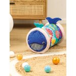 Rouleau d'activit� baleine multicolore