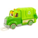 Routoudou - camion poubelle vert