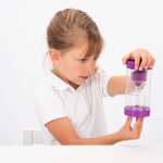 Sablier minuteur 15 minutes violet
