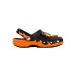 Sabots � enfiler noir orange