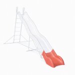 Sabot de glissi�re toboggan 2, 63 m - partie basse - module de remplacement corail