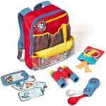 Sac aventures pat' patrol rouge