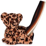 Sac bandouli�re peluche marron