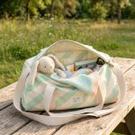 Sac bowling enfant en coton vert