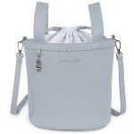 Sac bucket icon bleu