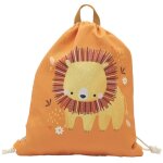 Sac � cordon enfant imperm�able pour �cole piscine et sport orange