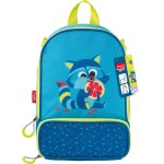 Sac � d�jeuner isotherme pour enfant raton laveur - bleu vert