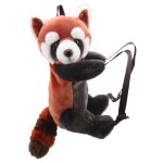 Sac � dos animal - panda rouge 42 cm multicolor