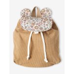Sac � dos b�b� fille gaze de coton beige