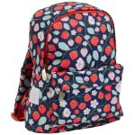 Sac  dos bb fraises noir, rouge, bleu
