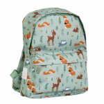Sac � dos b�b� r�ves de licorne vert d'eau, orange, marron