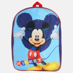 Sac � dos enfant 30x26x10 cm � motif mickey bleu