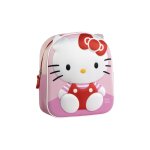 Sac  dos pour enfants avec applications 3d - hello kitty blanc