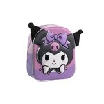 Sac  dos pour enfants avec applications 3d, hello kitty et kuromi violet