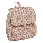Sac � dos enfant basco avec pochette isolante 6l motif f�lin beige