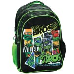Sac � dos enfant gar�on polyester imprim� tortue ninja 43 cm multicolore