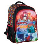 Sac � dos enfant gormiti imprim� pvc rouge