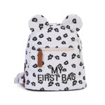 Sac � dos pour enfant my first bag blanc noir
