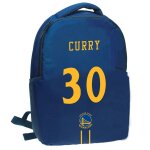 Sac � dos enfant nba basket usa motif golden state warriors curry 30 en polyester textur� bleu marine ...